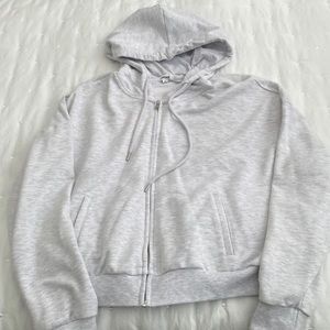 Garage Heather Gray Zip Up